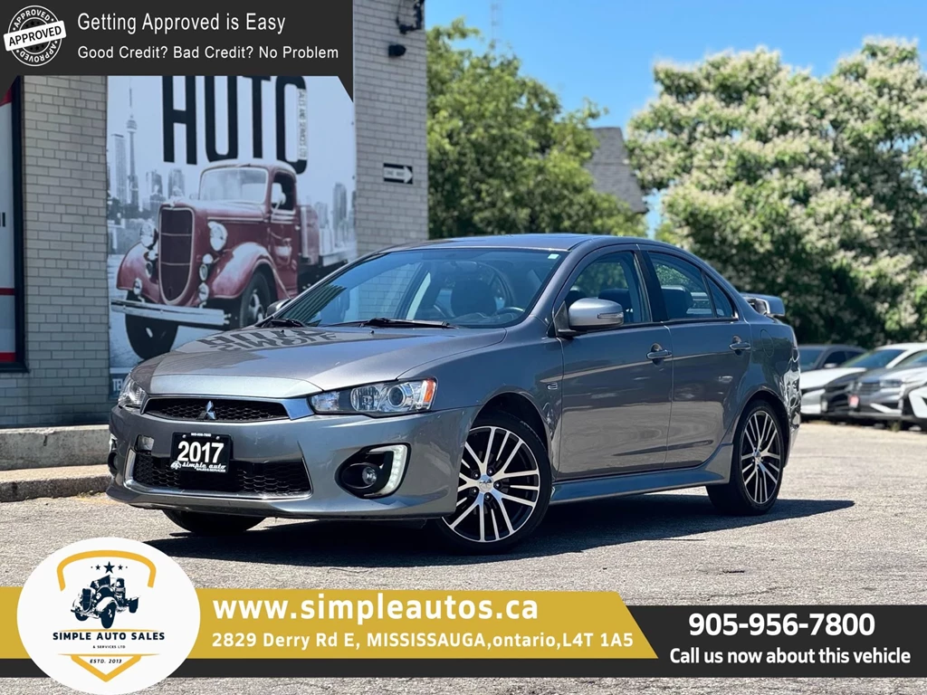 Used 2017 Mitsubishi LANCER AWD 4DR SDN GTS CVT AWC 