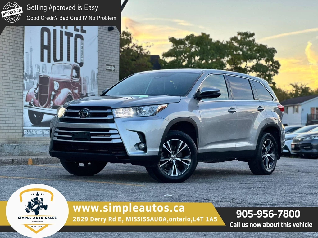 Used 2019 Toyota HIGHLANDER AWD AWD 