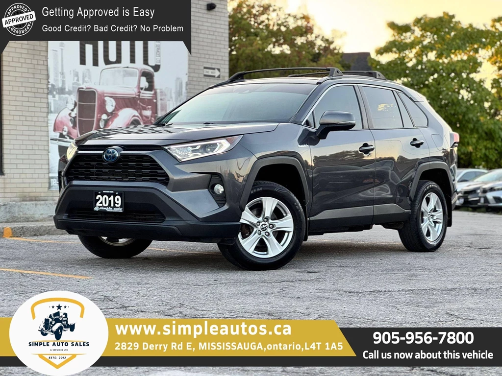 Used 2019 Toyota RAV4 AWD XLE AWD HYBRID 