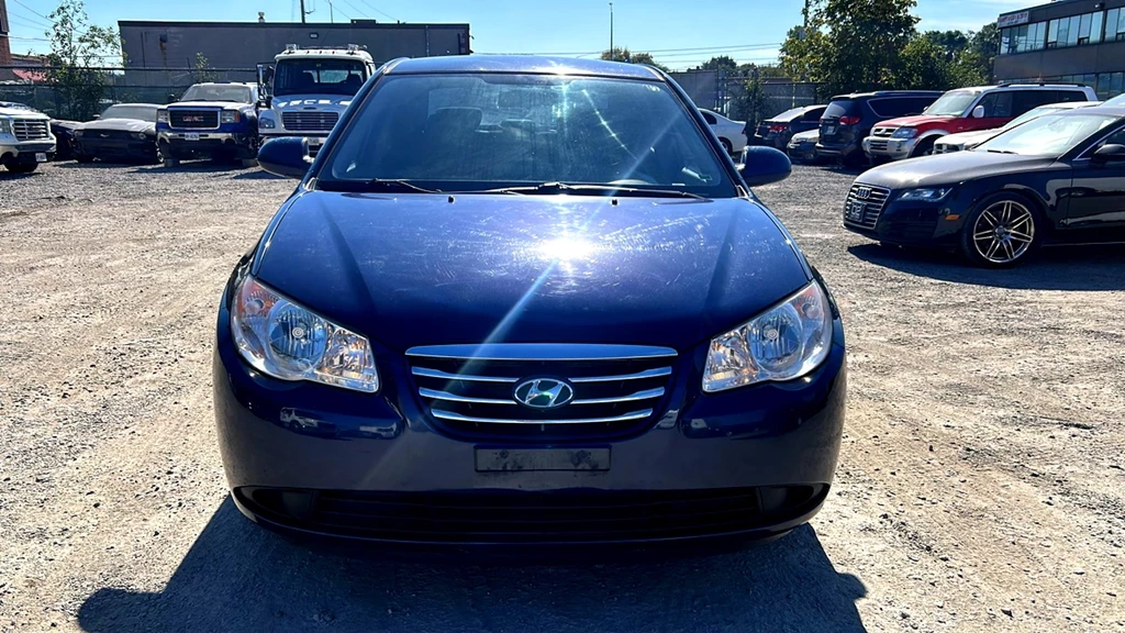 Used 2010 Hyundai ELANTRA BLUE 