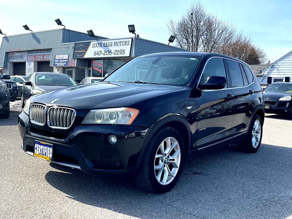 Used 2011 BMW X3 XDRIVE28I TRIM/AWD/LEATHER SEATES/SUNROOF 