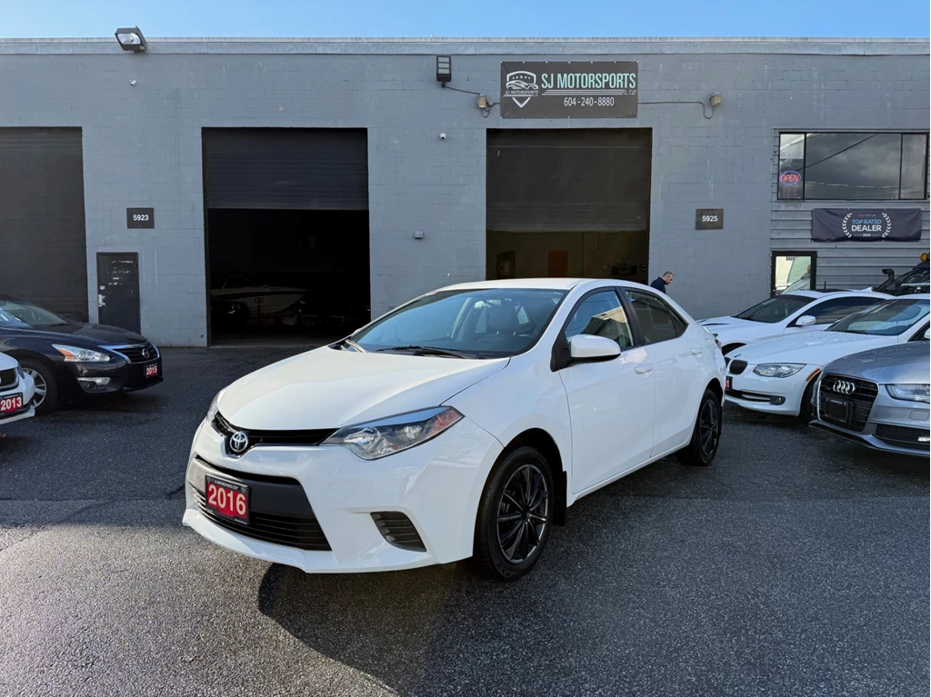 Used 2016 Toyota COROLLA 4DR SDN AUTOMATIC LE 