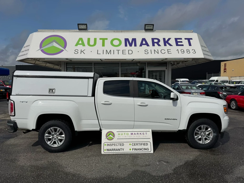 Used 2020 GMC CANYON SLE CREW CAB 4X4 FULLY INSPECTED & A WARRANTY TOO!