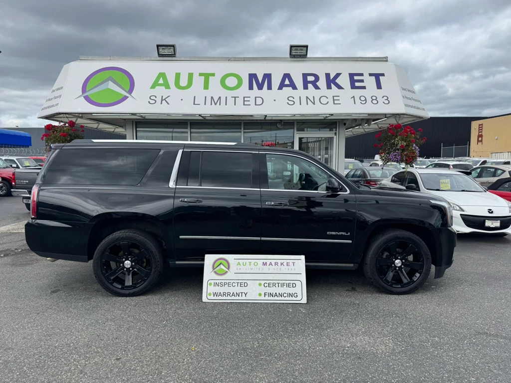 Used 2015 GMC YUKON DENALI DENAIL XL 4X4 LOADED!! DVD NAVI ETC! FULLY INSPECTED & A WARRANTY TOO!