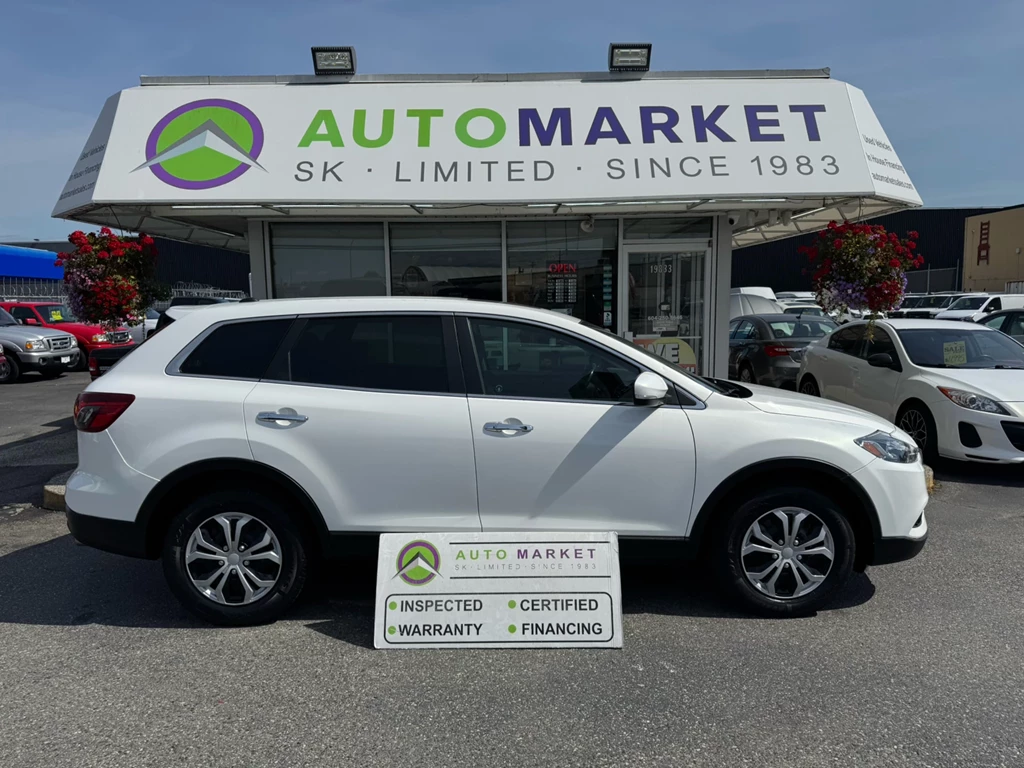 Used 2013 Mazda CX-9 Grand Touring AWD NAVI! BL.TOOTH! B-UP CAM. FULLY INSPECTED & A WARRANTY TOO!