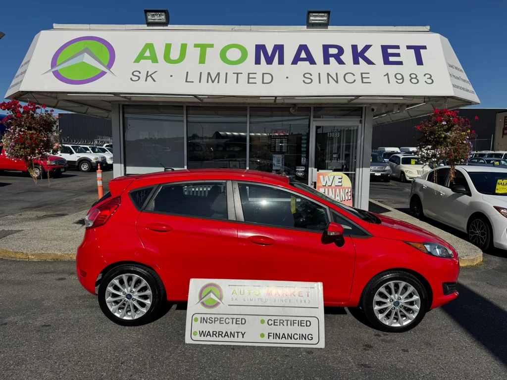 Used 2014 Ford FIESTA SE HATCHBACK 1 OWNER, NO ACCIDENTS! INSPECTED & A WARRANTY!