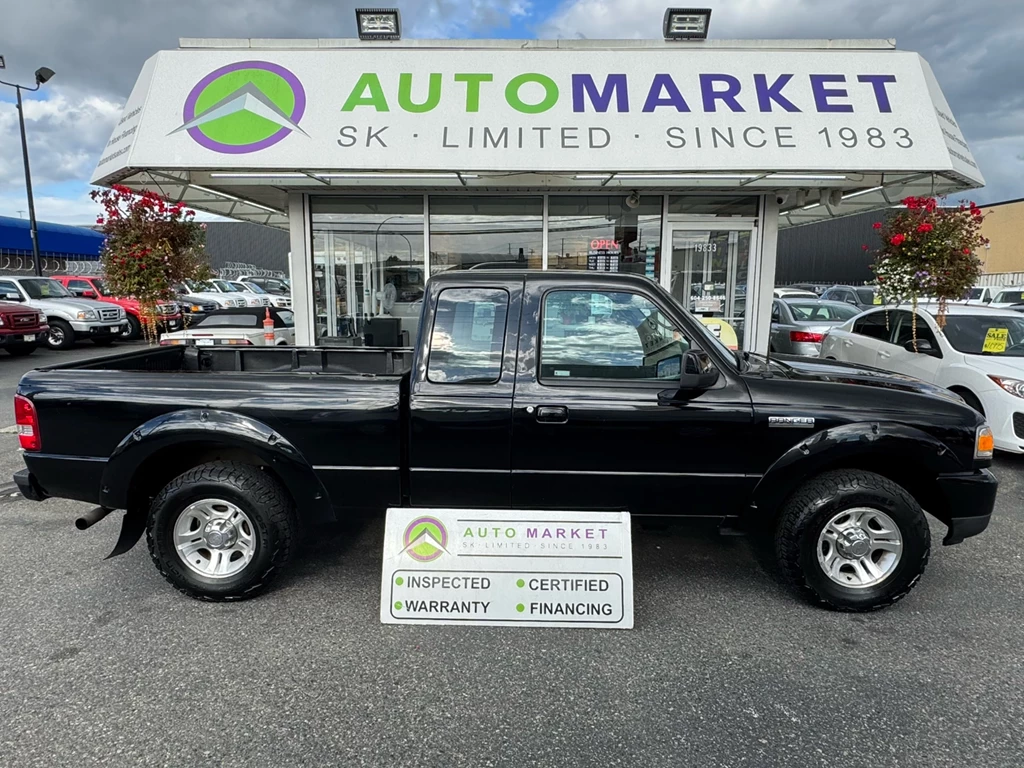Used 2007 Ford RANGER SPORT SUPER CAB 4 DR 2WD INSPECTED & A WARRANTY TOO!