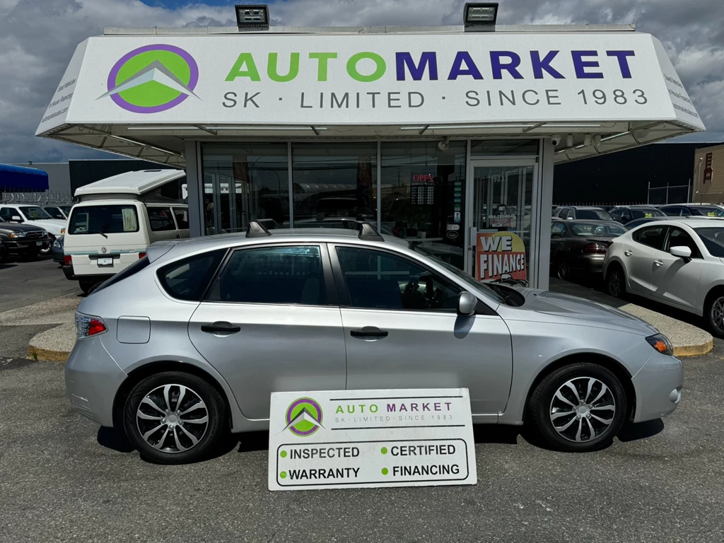 Used 2008 Subaru IMPREZA 2.5i 5-dR HATCHBACK! LOCAL! INSPECTED W/BCAA MBRSHP & WRNTY!