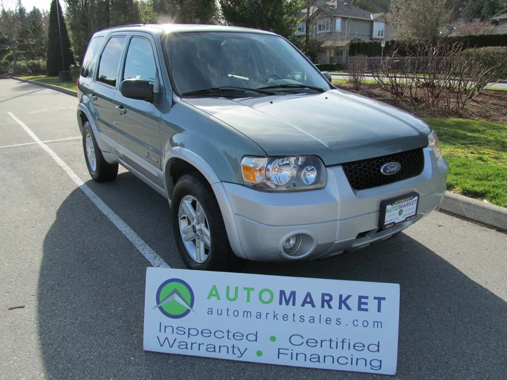 Used 2005 Ford ESCAPE PRISTINE HYBRID NEW BATTERIES! XLT FULL LOAD! INSPECTED W/BCAA MBRSHP & WRNTY!