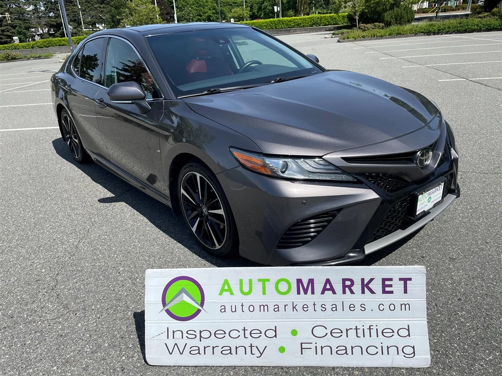 Used 2018 Toyota CAMRY XSE, LOADED, GREAT FINANCING, FREE WARRANTY, INSPECTED W/BCAA MBSHP!