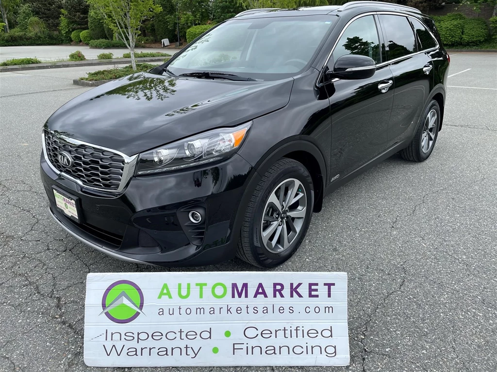 Used 2019 Kia SORENTO EX LUXURY V6 AWD 7 PASS LEATHER GREAT FINANCING, WARRANTY, INSPECTED W/BCAA MBSHP!