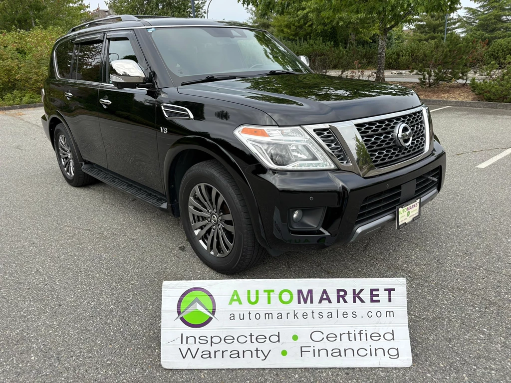 Used 2020 Nissan ARMADA Platinum AWD LOADED! ALL THE OPTIONS! INSPECTED & A WARRANTY TOO!