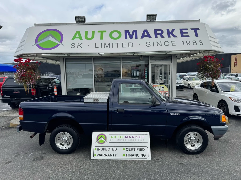 Used 1997 Ford RANGER BEAUTIFUL!! REG CAB SHORT BOX RWD INSPECTED & A WARRANTY TOO!