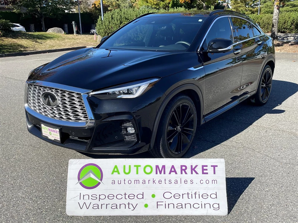 Used 2022 Infiniti QX55 AWD, CARPLAY, PANO ROOF, H/SEATS. FINANCING, INSPECTED & FREE WARRANTY