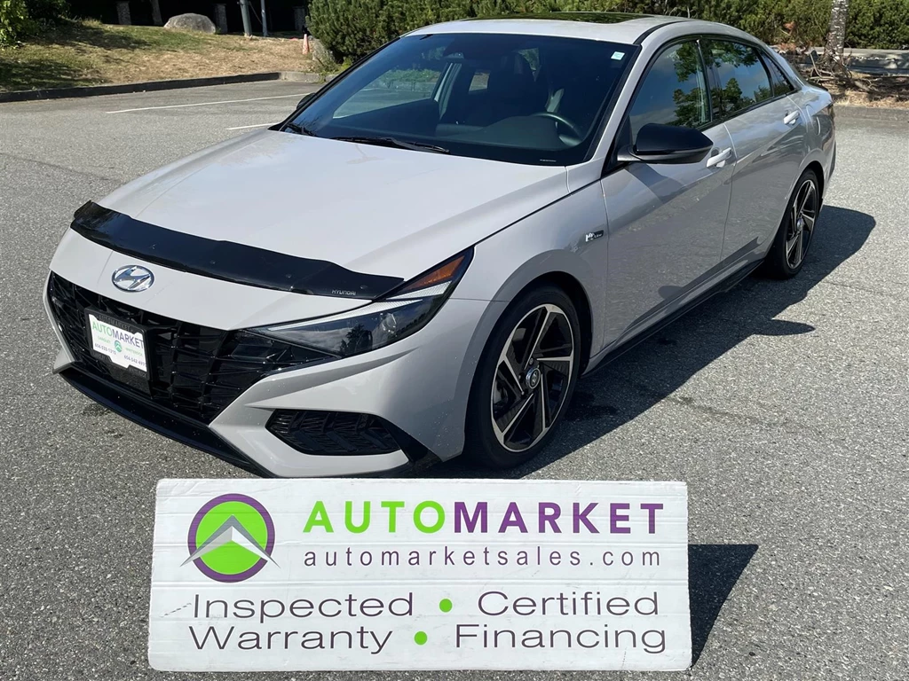 Used 2023 Hyundai ELANTRA ULTIMATE N LINE, EVERY OPTION, GREAT FINANCING, INSPECTED & FACTORY WARRANTY!