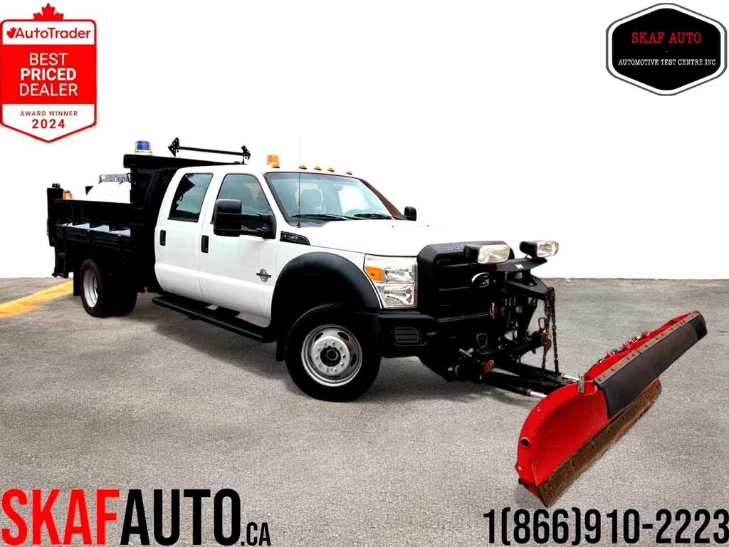 Used 2011 Ford F-450 SNOW PLOW! DUMP BOX! 4X4! DIESEL! CRE 