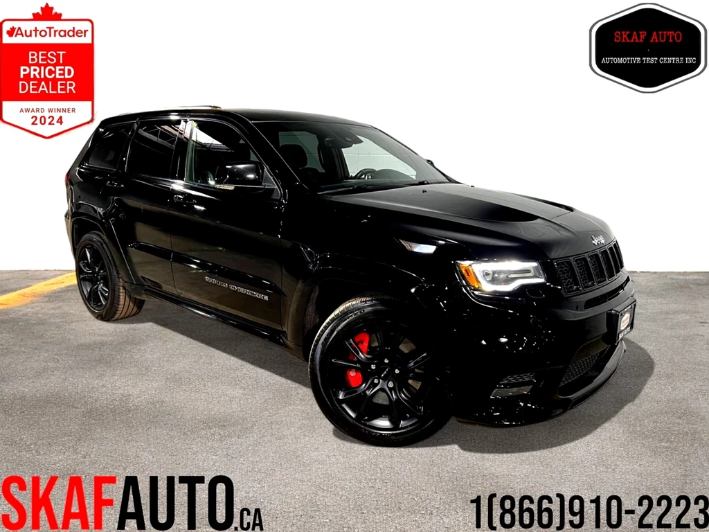 Used 2017 Jeep GRAND CHEROKEE SRT! 6.4L! 4X4! WE FINANCE 