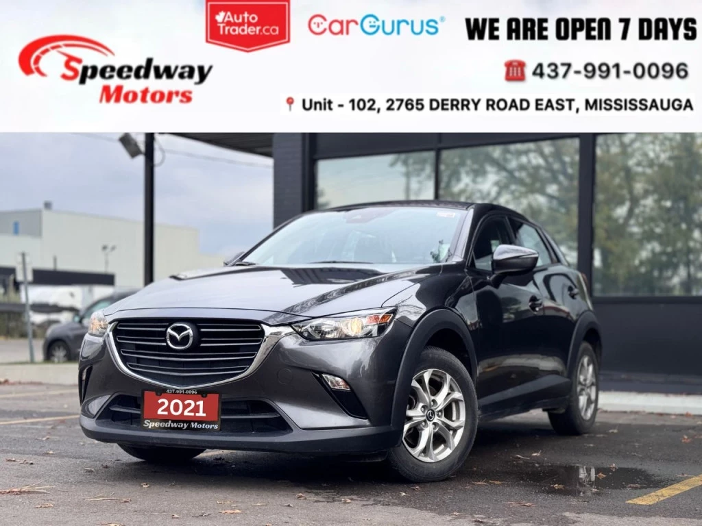 Used 2021 Mazda CX-3 GS AWD/ AUTO/ NO ACCIDENT/ BACKUP CAME 