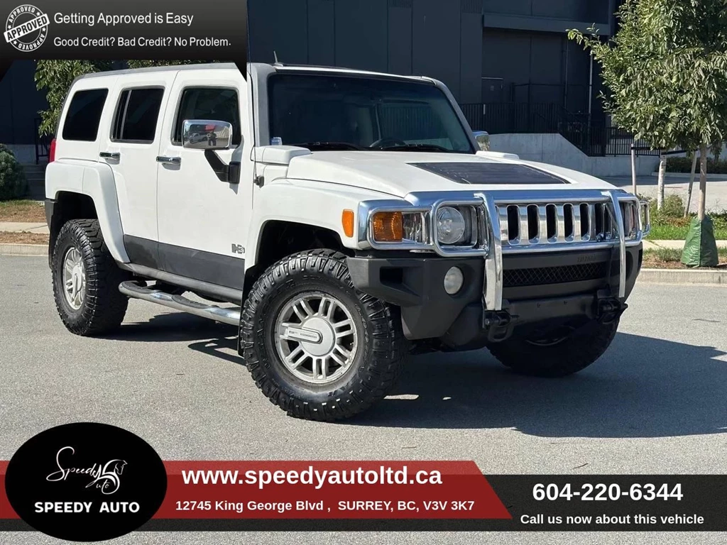 Used 2009 HUMMER H3 4X4 4WD 4DR SUV 