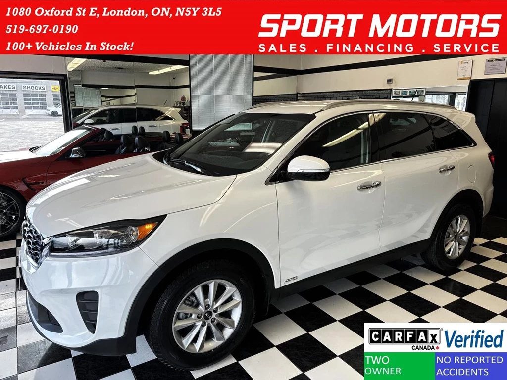 Used 2019 Kia SORENTO LX AWD+ApplePlay+Heated Steering+CLEAN CARFAX
