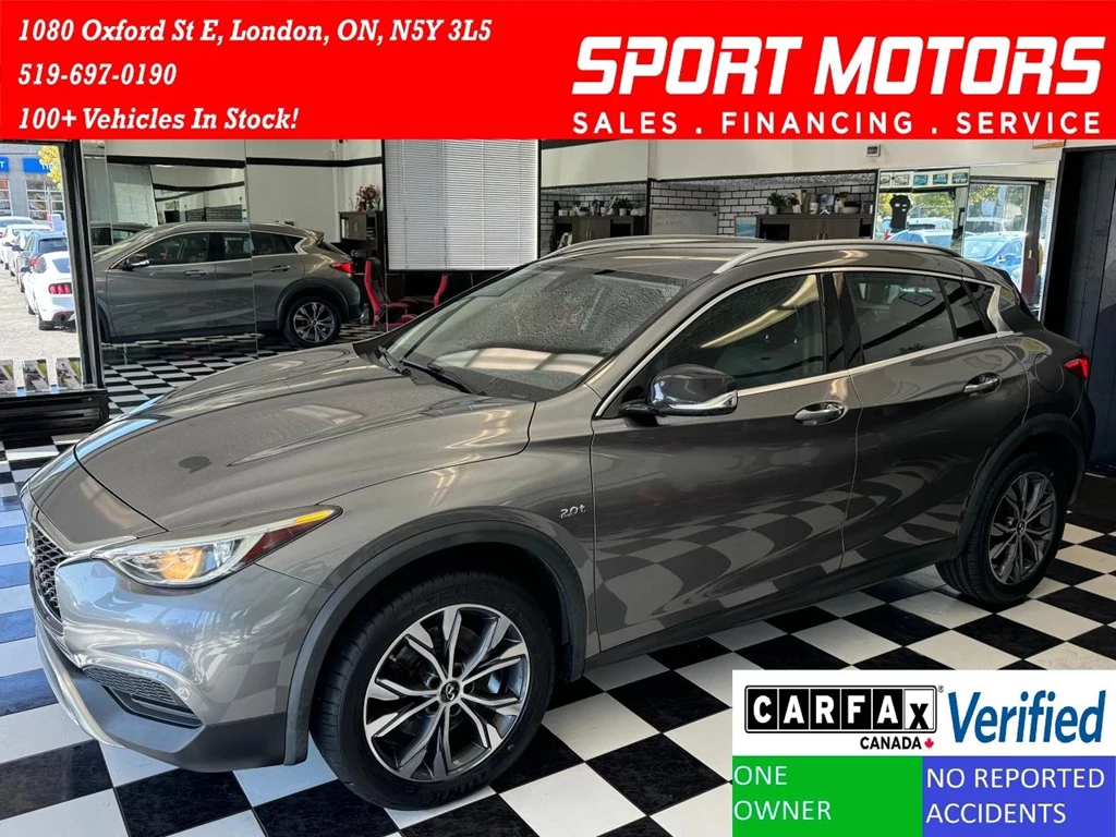 Used 2017 Infiniti QX30 QX30 AWD+New Tires+Roof+CAM+ONE OWNER+CLEAN CARFAX
