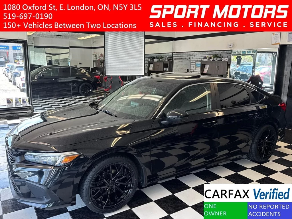 Used 2022 Honda CIVIC EX+Roof+Camera+ONE OWNER+CLEAN CARFAX