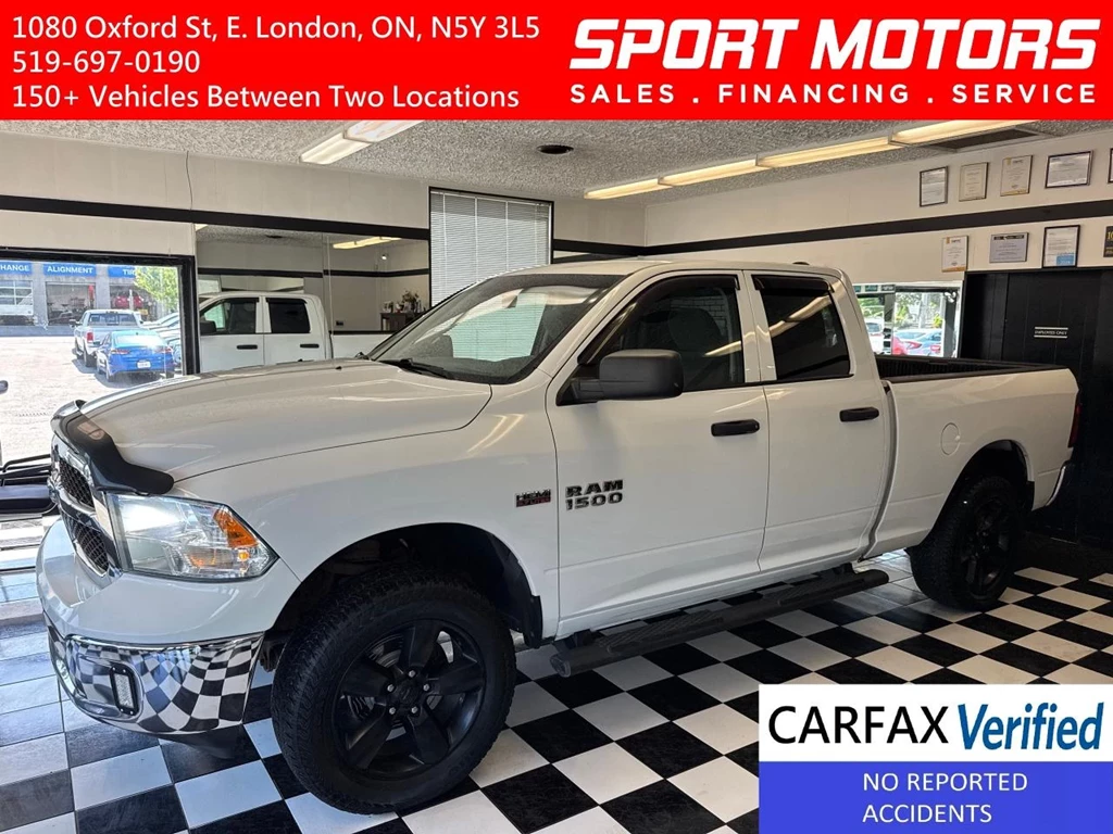 Used 2016 RAM 1500 SXT 5.7L V8 HEMI 4x4 Quad+New Brakes+CLEAN CARFAX