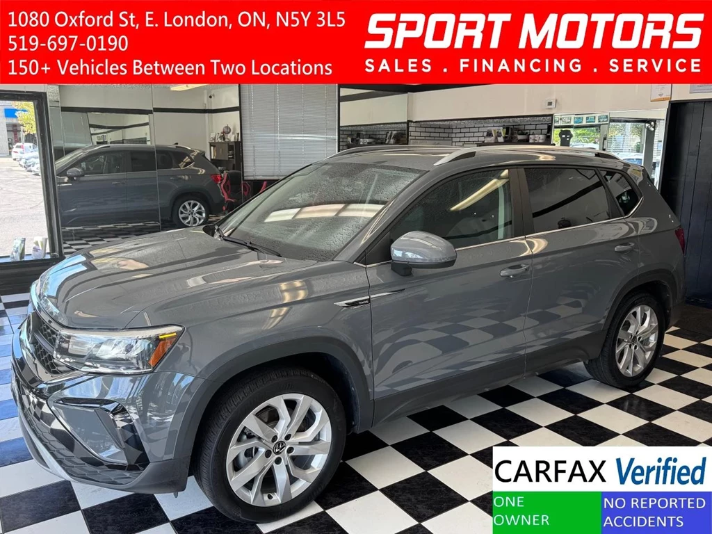 Used 2022 Volkswagen TAOS Comfortline 4Motion+Pano Roof+Adaptive Cruise