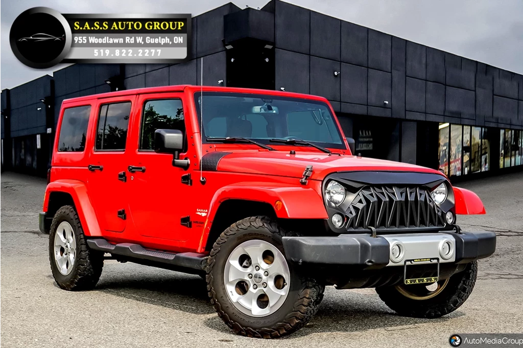 Used 2015 Jeep WRANGLER SAHARA UNLIMITED 