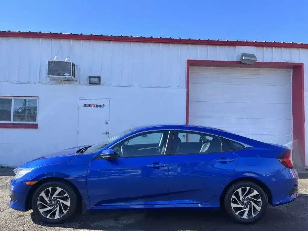Used 2018 Honda CIVIC SEDAN SE | AEGEAN BLUE METALLIC 