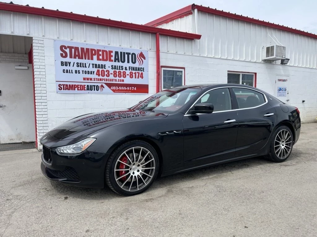 Used 2016 Maserati GHIBLI S Q4 AWD | NERO 