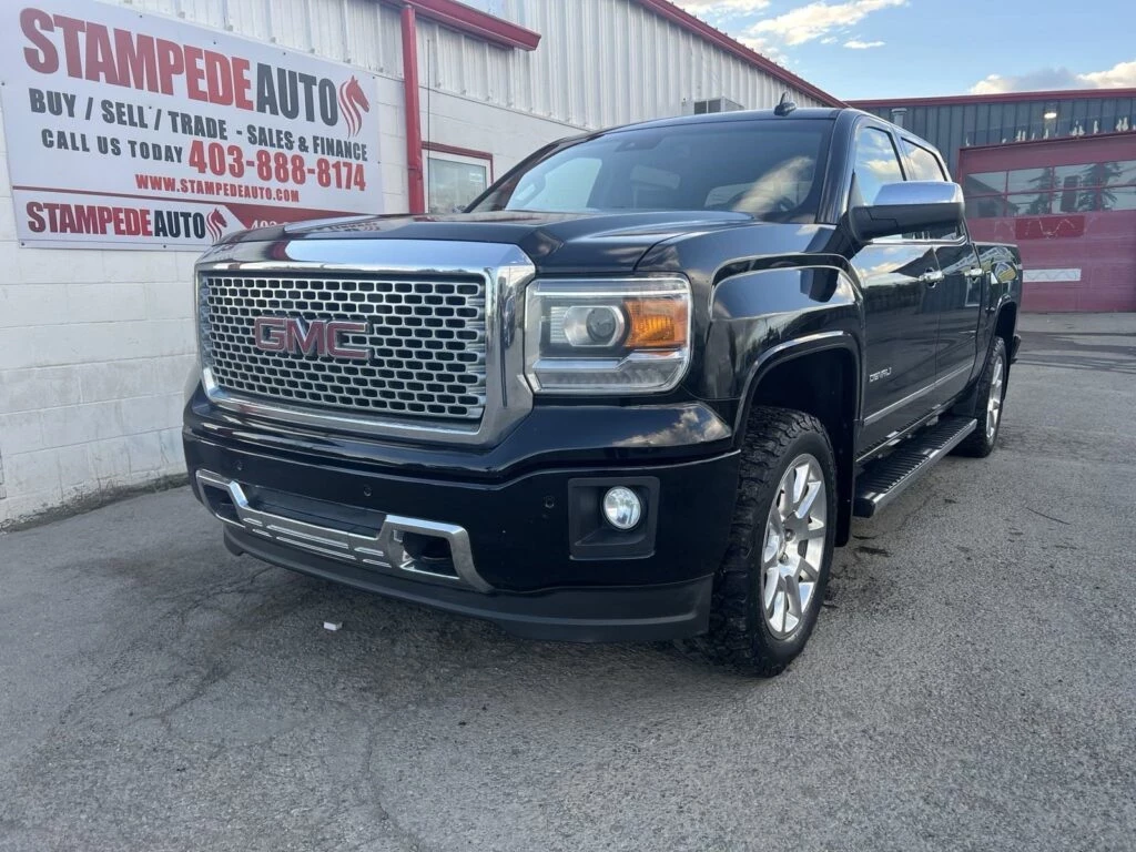 Used 2015 GMC SIERRA 1500 DENALI 4WD CREW CAB | ONYX BLACK 