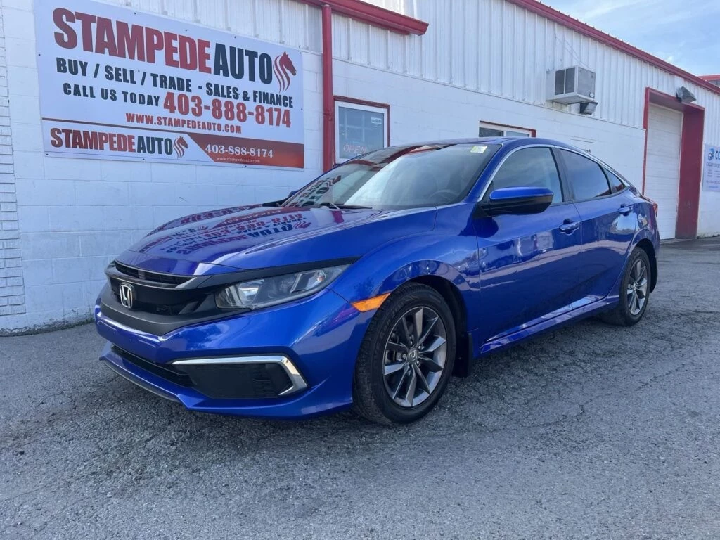 Used 2020 Honda CIVIC SEDAN EX CVT *LTD AVAIL* | COSMIC BLUE ME 
