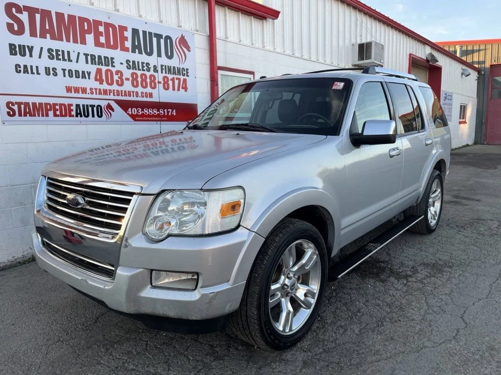 Used 2010 Ford EXPLORER LIMITED | BRILLIANT SILVER METALLIC 