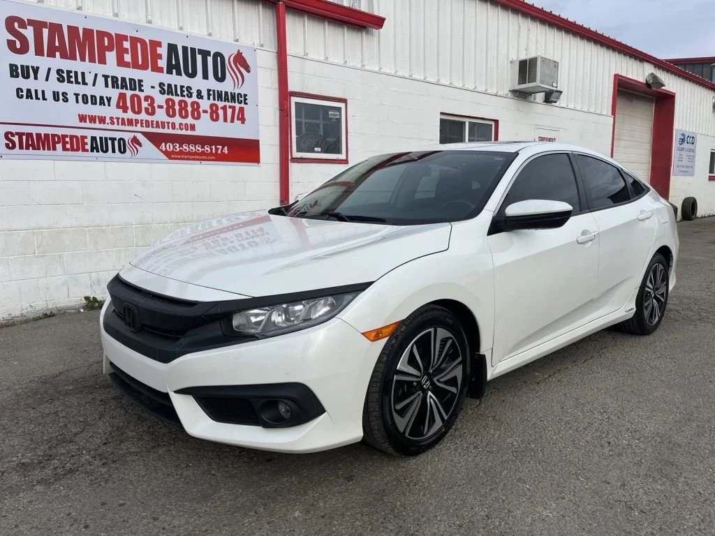 Used 2017 Honda CIVIC SEDAN EX-T | WHITE ORCHID PEARL 