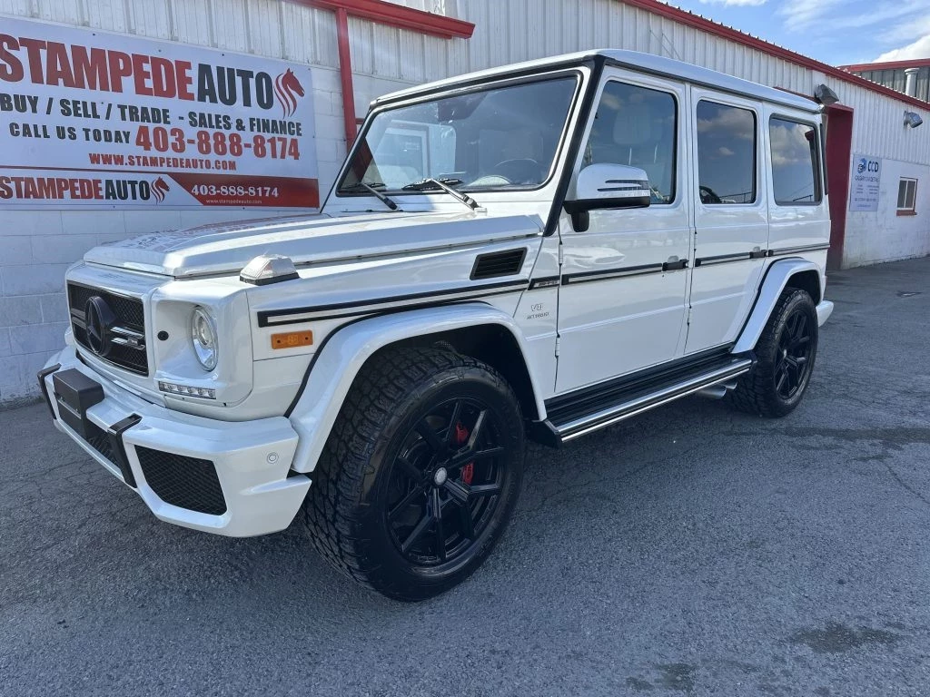 Used 2017 Mercedes-Benz G-CLASS AMG G 63 | POLAR WHITE 