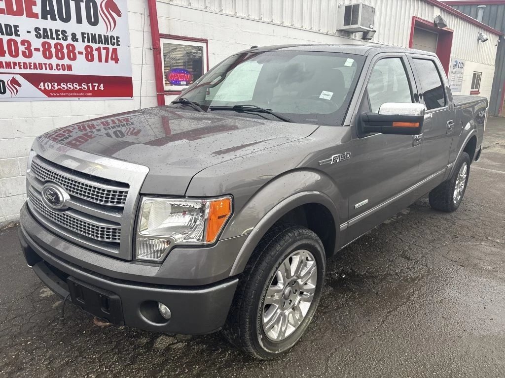 Used 2012 Ford F-150 PLATINUM | 4X4 | LEATHER | SUNROOF | ECOB 