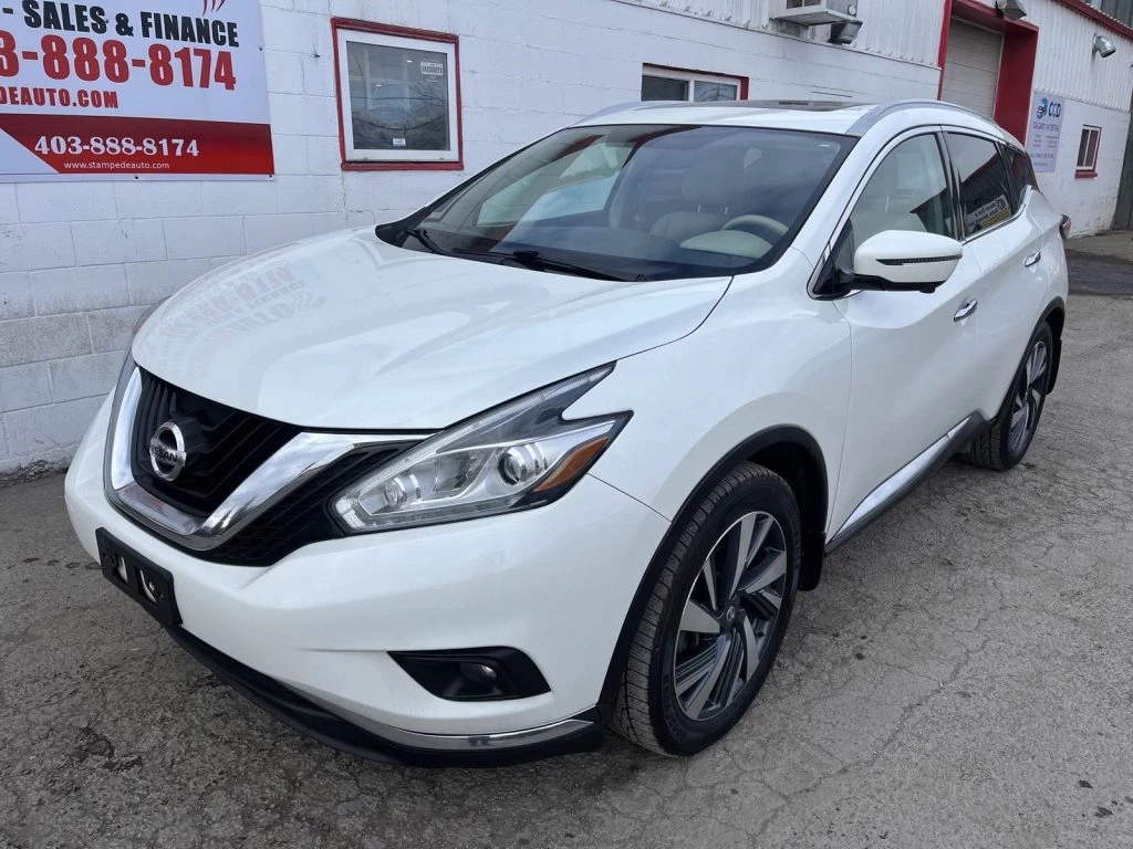 Used 2017 Nissan MURANO AWD 4DR PLATINUM | PEARL WHITE 