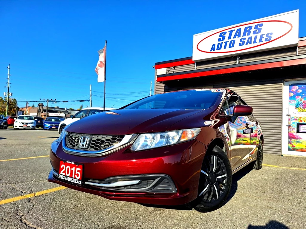 Used 2015 Honda CIVIC SEDAN LX AUTOMATIC 