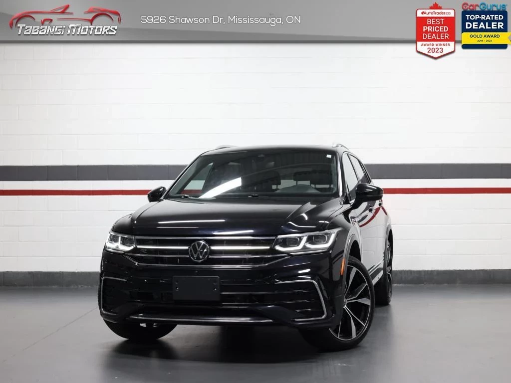 Used 2022 Volkswagen TIGUAN Highline R-Line No Accident Digital Dash Fender 360CAM Navigation Ambient Light