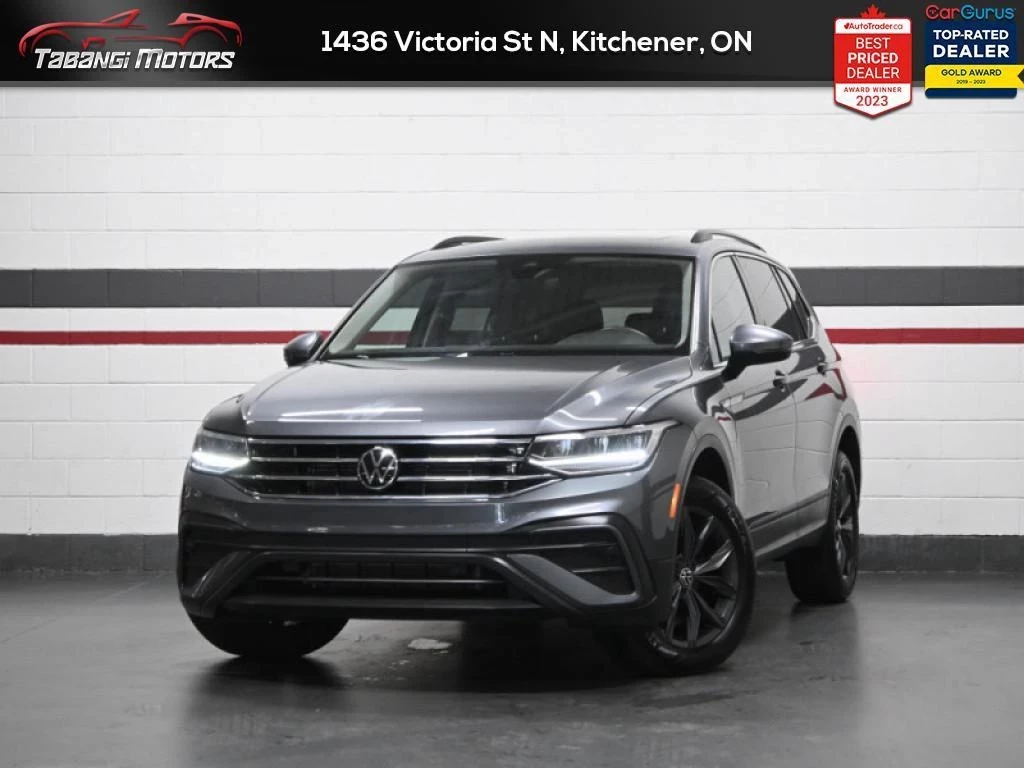 Used 2022 Volkswagen TIGUAN Comfortline No Accident Leather Panoramic Roof Remote Start