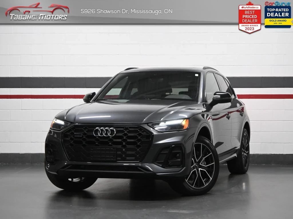 Used 2023 Audi Q5 Progressiv S-Line Black Optics No Accident Digital Dash Ambient Light