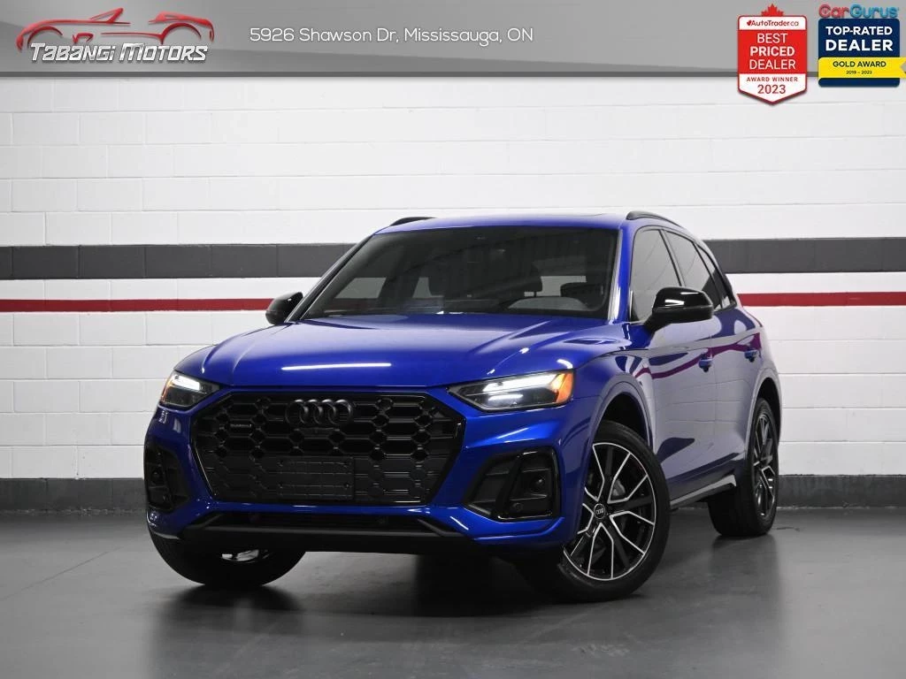 Used 2022 Audi Q5 Progressiv S-Line Black Optics 360Cam Digital Dash Ambient Light