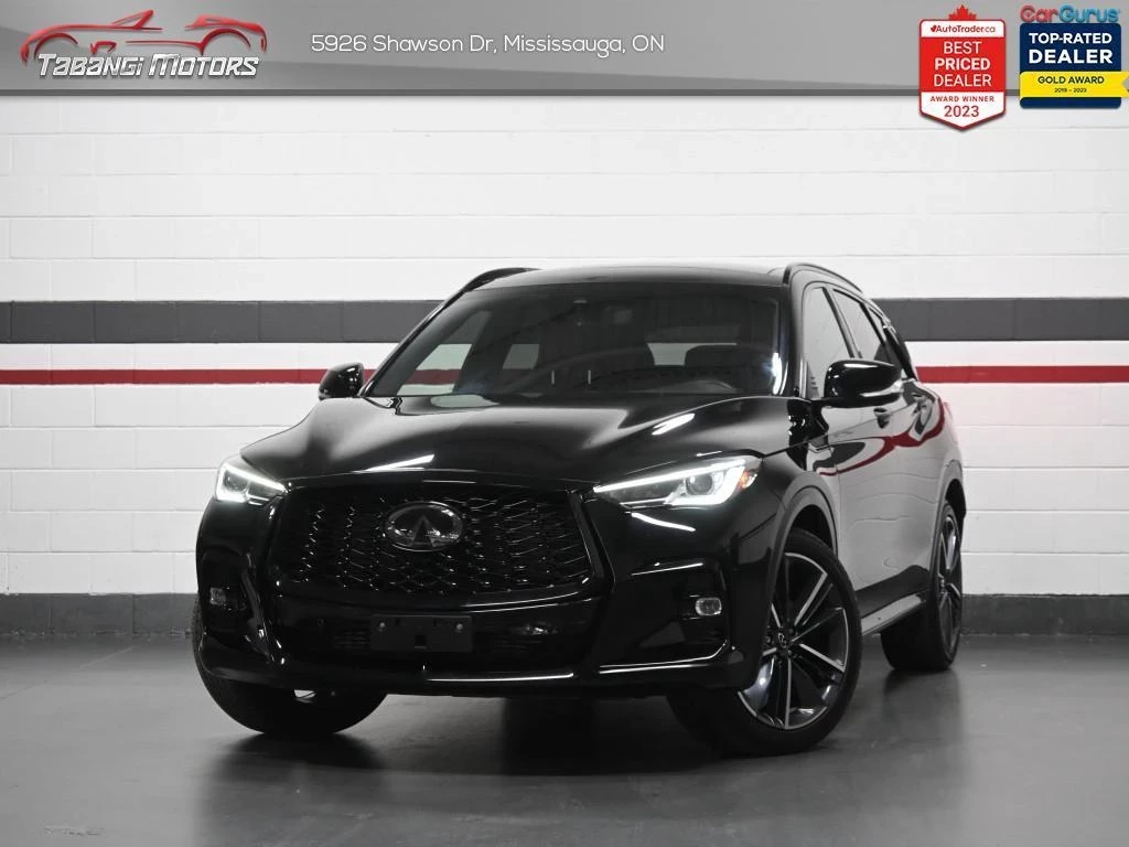 Used 2023 Infiniti QX50 SPORT Red Leather 360CAM BOSE Adaptive Cruise Navigation Panoramic Roof