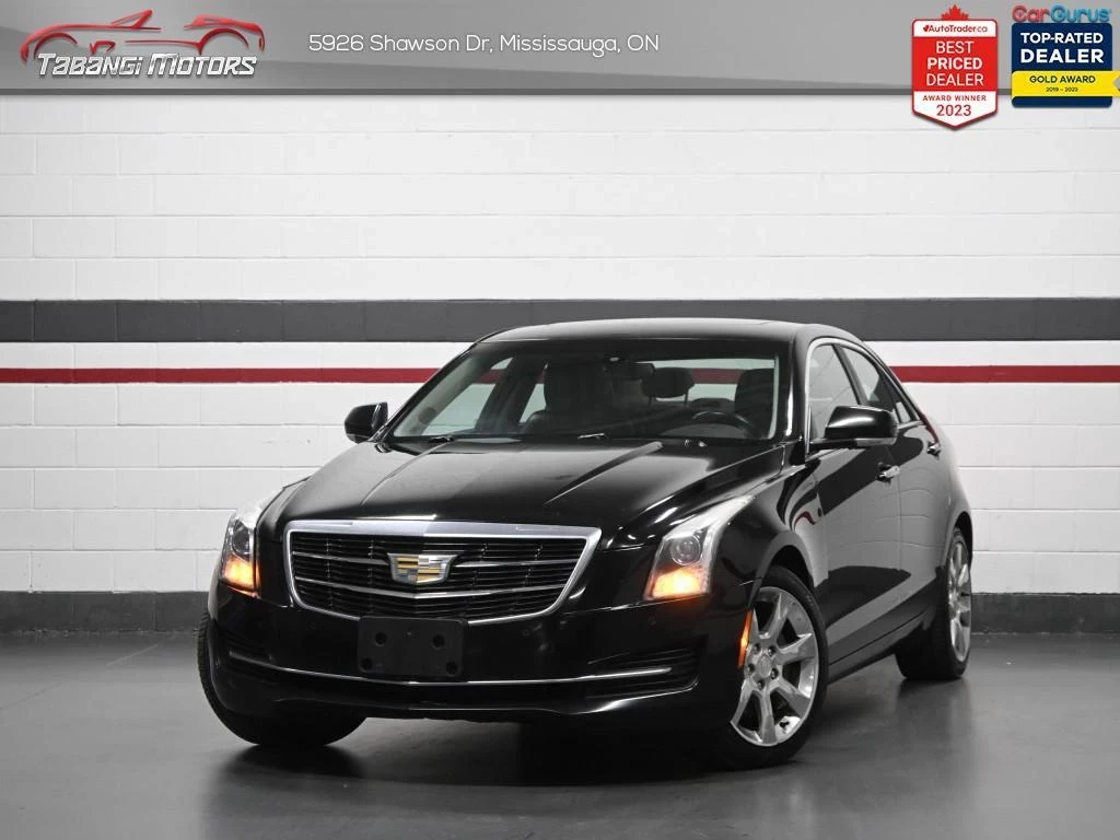Used 2016 Cadillac ATS Sedan Luxury No Accident Leather BOSE CarPlay Sunroof Remote Start