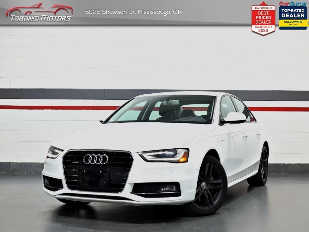 Used 2015 Audi A4 Progressiv S-Line Navigation Bluetooth Heated Seats Sunroof Push Start