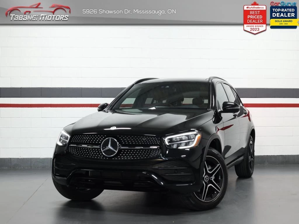 Used 2021 Mercedes-Benz GLC 300 4MATIC No Accident AMG night Brown Leather Navigation Panoramic Roof