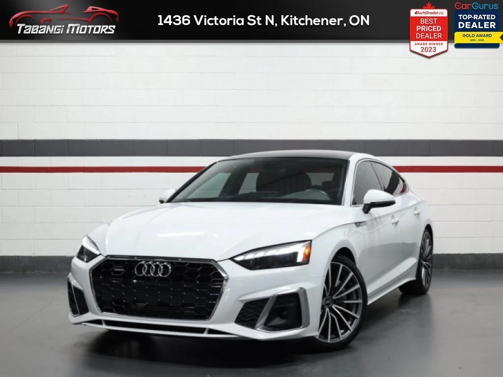 Used 2022 Audi A5 SPORTBACK Progressiv S-Line Brown Leather 360CAM Cooled Seats Ambient Light Navigation