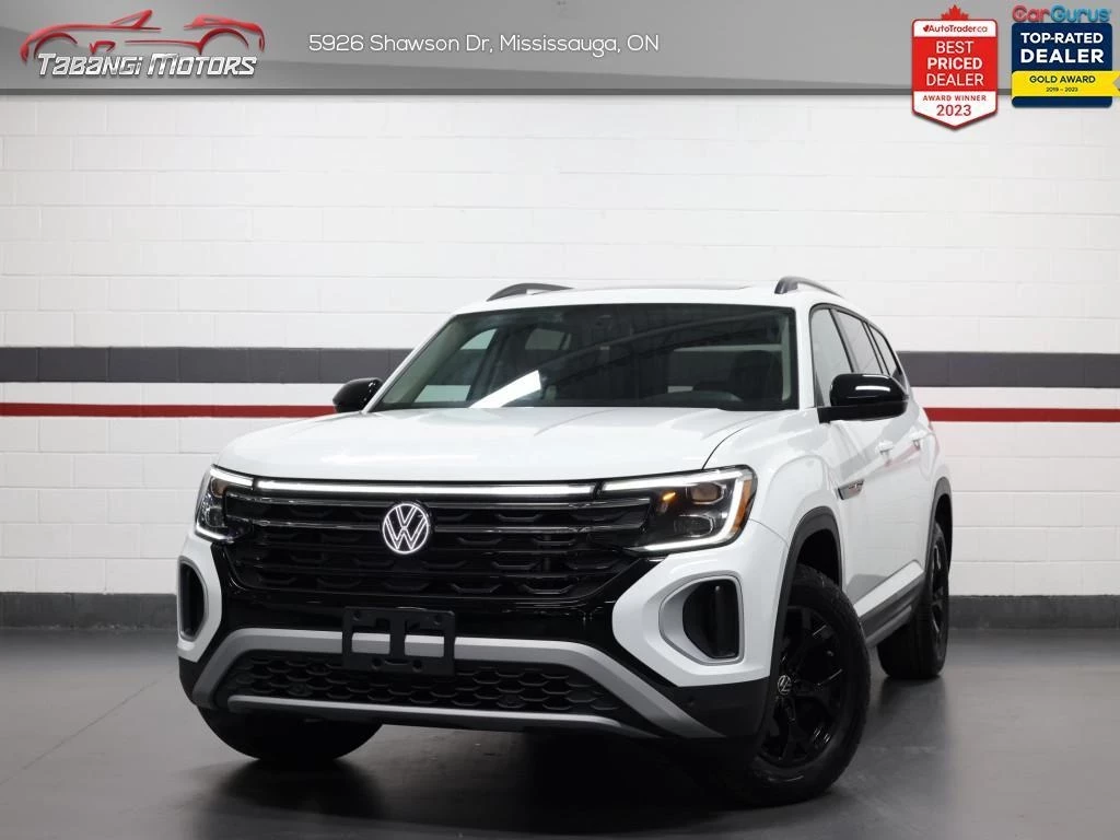 Used 2024 Volkswagen ATLAS Peak Edition No Accident Ambient Light Cooled Seats Panoramic Roof Remote Start