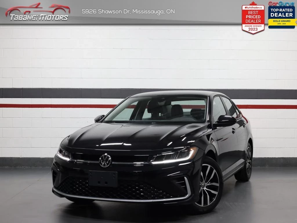 Used 2025 Volkswagen JETTA Comfortline No Accident Leather Heated Seats Blind Spot Remote Start